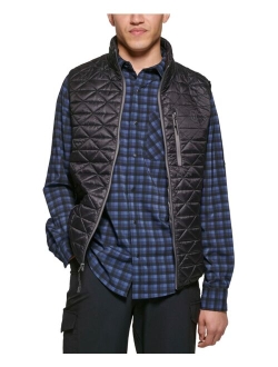 Men's Delta Diamond Quilted Packable Puffer Vest