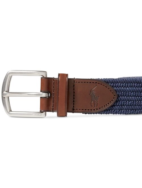 POLO RALPH LAUREN Men's Stretch Waxed Belt