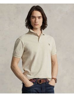 Men's Cotton Custom Slim Fit Mesh Polo Shirt