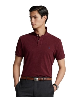 Men's Cotton Custom Slim Fit Mesh Polo Shirt