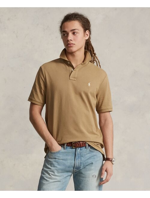 POLO RALPH LAUREN Men's Cotton Custom Slim Fit Mesh Polo Shirt