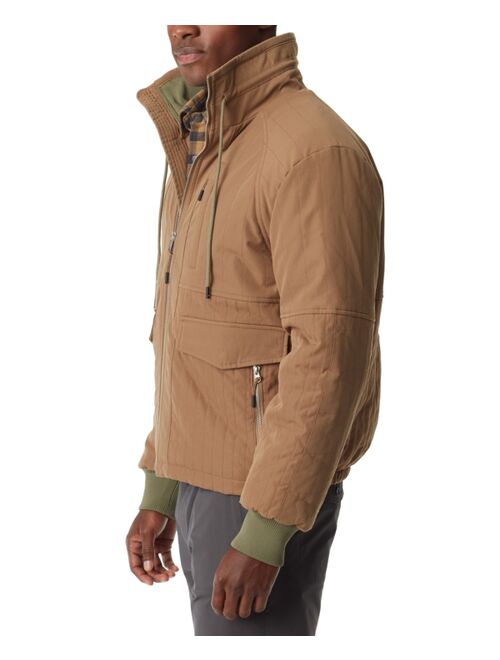 BASS OUTDOOR Men's Quilted Bomber Jacket