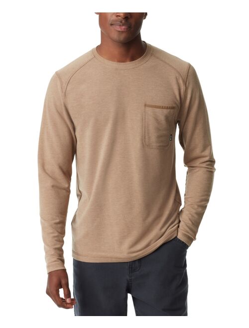 BASS OUTDOOR Men's Long-Sleeve Ribbed T-Shirt