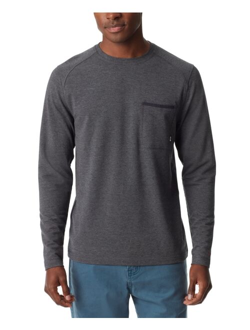 BASS OUTDOOR Men's Long-Sleeve Ribbed T-Shirt