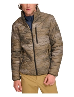 Men's Delta Diamond Quilted Packable Puffer Jacket