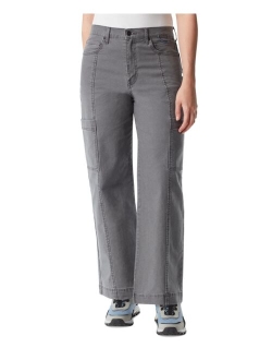 Women's High-Rise Wide-Leg Utility Pants