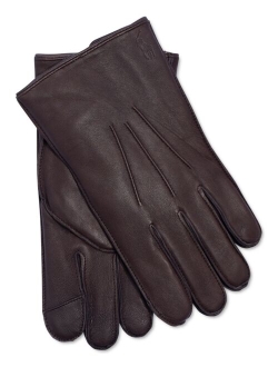 Men's Water-Repellant Leather Gloves