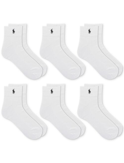 Men's 6-Pk. Performance Sport Quarter Socks