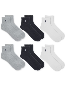 Men's 6-Pk. Performance Sport Quarter Socks