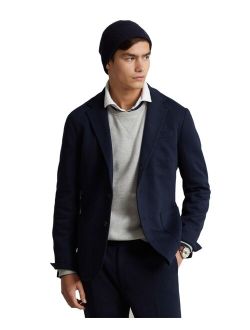 Men's Polo Soft Double-Knit Suit Jacket