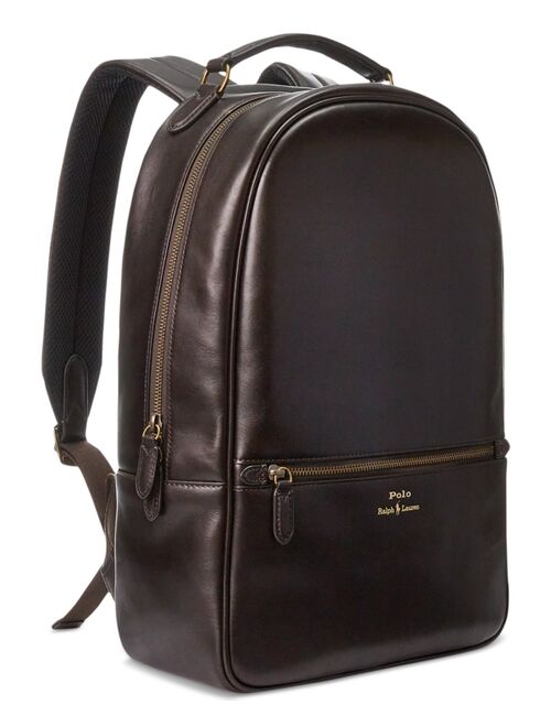 POLO RALPH LAUREN Men's Leather Backpack