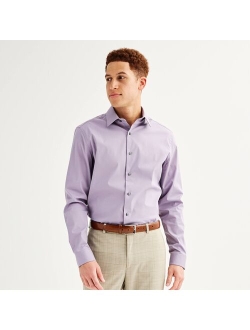 Premier Flex Solid Regular-Fit Wrinkle Resistant Dress Shirt