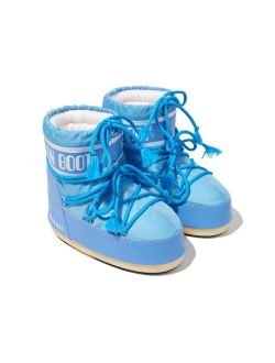 Moon Boot Kids Icon logo-print boots