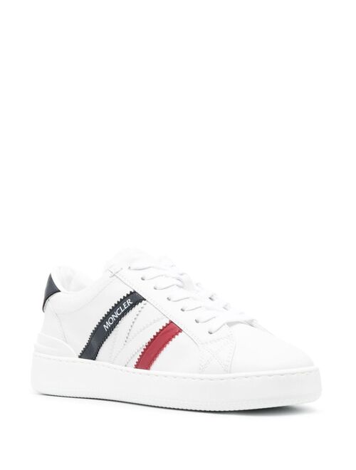 Moncler Monaco M faux-leather sneakers