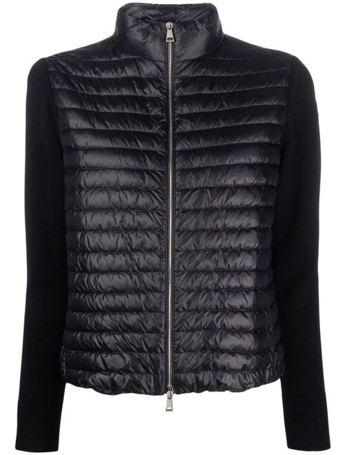 Moncler contrasting-sleeve padded jacket