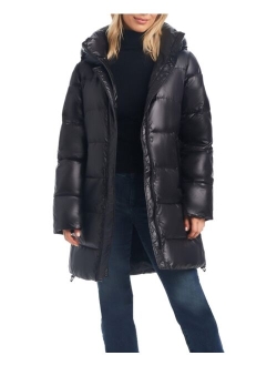 SANCTUARY Women's Puffer Up Coat