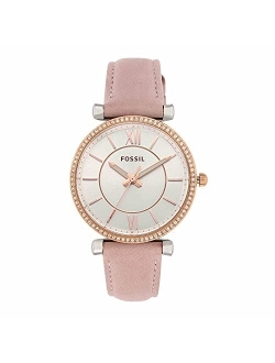 Women's Carlie Three-Hand Rose Gold-Tone Stainless Steel Watch, 30mm