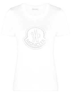 logo-embellished cotton T-shirt