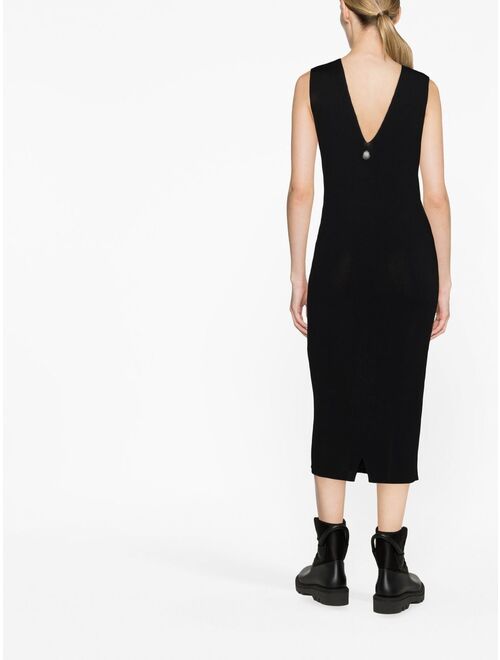 Moncler knitted midi dress