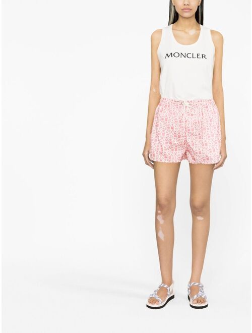 Moncler logo-print shorts