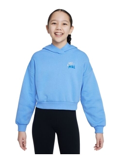 Sportswear Big Girls Club Fleece Oversized Hoodie