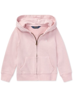 Toddler and Little Girls French Terry Full-Zip Hoodie