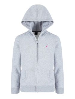 Big Girls Zip-Up Fleece Hoodie