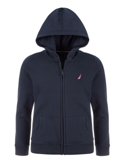 Big Girls Zip-Up Fleece Hoodie