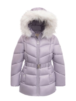 Big Girls Heavy Weight Belted Jacket