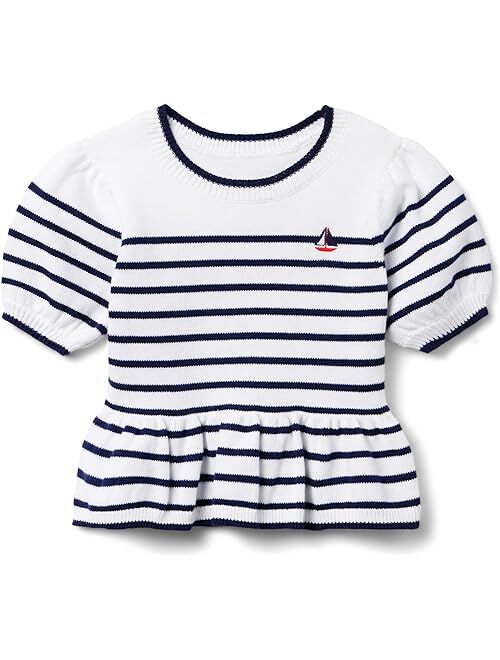 Janie and Jack Sailboat Sweater (Toddler/Little Kid/Big Kid)