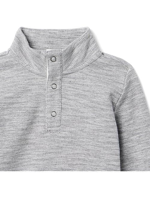 Janie and Jack Herringbone Pullover (Toddler/Little Kids/Big Kids)