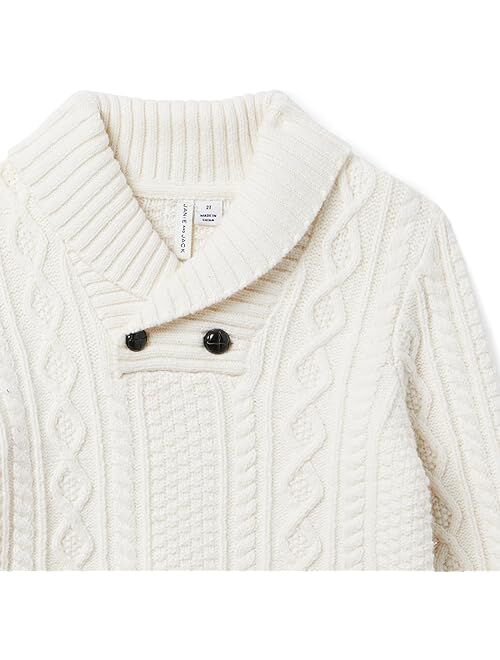 Janie and Jack Shawl Collar Sweater (Toddler/Little Kids/Big Kids)