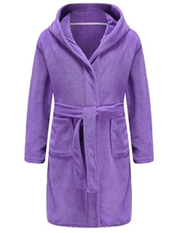 Best for All Boys Girls Bathrobe Soft Towel Hooded Robe Terry cloth Turkish Cotton Bathrobe