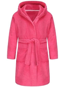 Best for All Boys Girls Bathrobe Soft Towel Hooded Robe Terry cloth Turkish Cotton Bathrobe