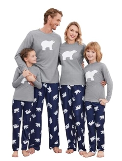 Christmas Pajamas for Family 2023 Matching Sets Classic Plaid Xmas Soft Holiday Sleepwear S-XXL