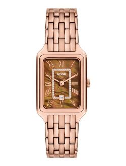 Women's Raquel Three-Hand Date Rose Gold-Tone Stainless Steel Watch 26mm