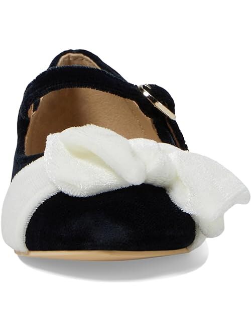 Janie and Jack Velvet Bow Flats (Toddler/Little Kid/Big Kid)