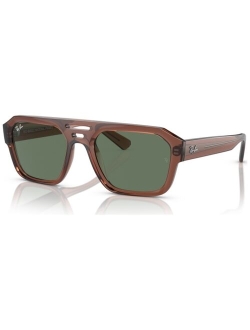 Unisex Corrigan Bio-Based Sunglasses, RB439754-X 54