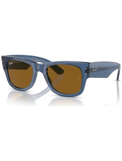 Unisex MEGA Wayfarer Polarized Sunglasses, RB0840S