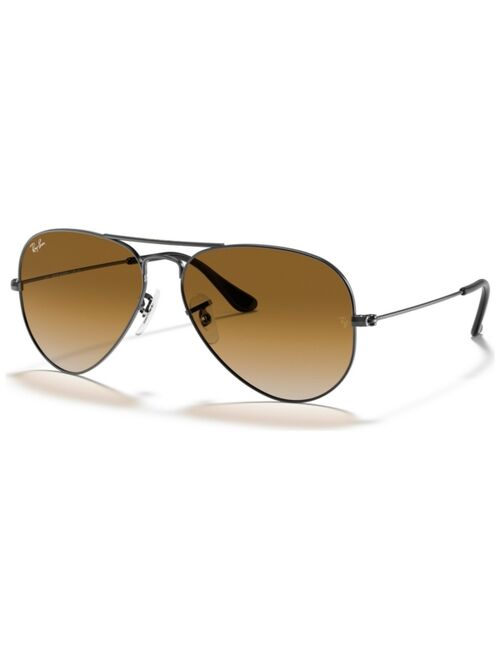 Ray-Ban Unisex Sunglasses, RB3025 AVIATOR GRADIENT