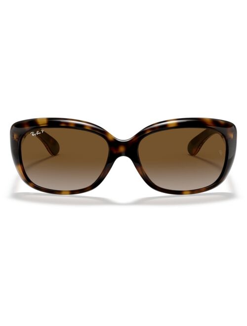 Ray-Ban Women's Polarized Sunglasses, RB4101 JACKIE OHH