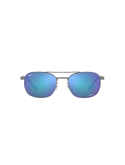 Unisex Polarized Sunglasses, RB3670CH 54