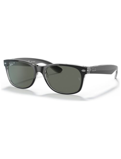 Ray-Ban Unisex Polarized Sunglasses, RB2132 NEW WAYFARER