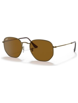 Sunglasses, RB3548N HEXAGONAL FLAT LENSES