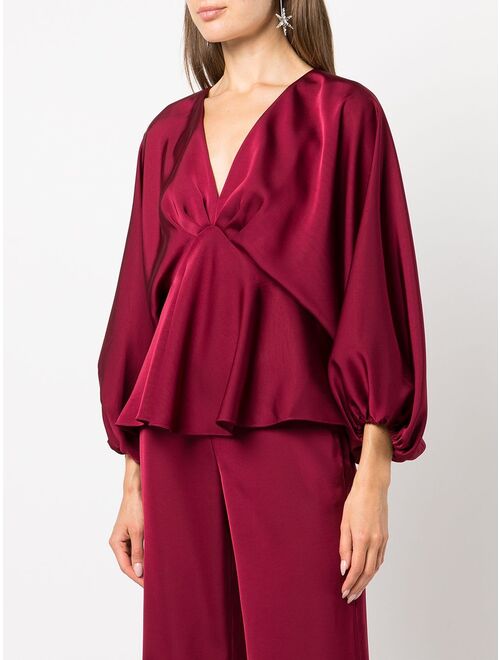 Sachin & Babi Keirsten puff-sleeve blouse