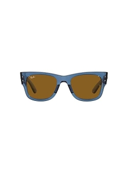 Mega Wayfarer 51 Unisex Polarized Sunglasses