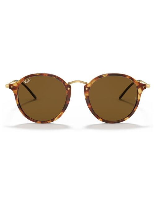 Ray-Ban Sunglasses, RB2447 ROUND FLECK