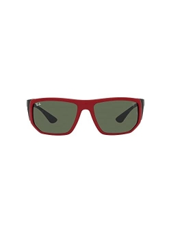 RB8361M Scuderia Ferrari Collection 60 Unisex Sunglasses