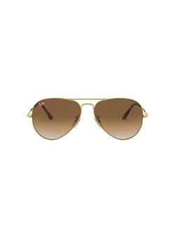 Aviator Metal II Sunglasses, RB3689 GRADIENT