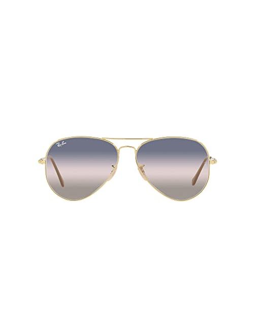 Ray-Ban Aviator Metal II Sunglasses, RB3689 GRADIENT